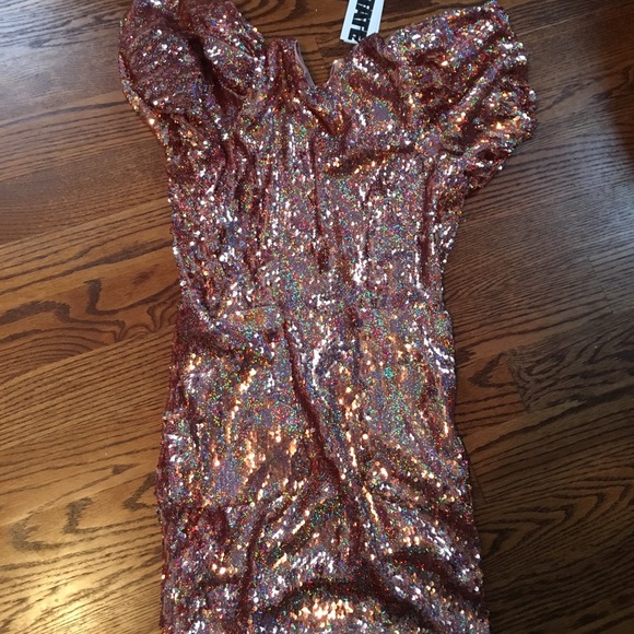 ROTATE Birger Christensen Katie Sequin Dress XS - Picture 6 of 6